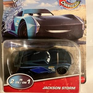 Disney Cars Jackson Storm Black and Blue Toy Car